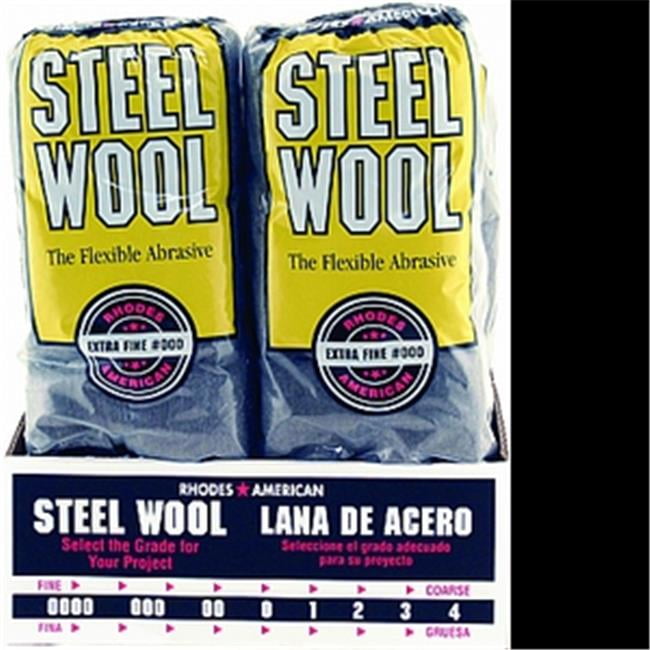 Extra Fine Rhodes American Steel Wool Grade 000 