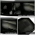 thumbnail image 4 of DNA Motoring FOR 03-24 Chevy Express GMC Savana Bumper Parking Turn Signal Light Pair Smoked/Clear, 4 of 6
