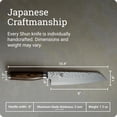 thumbnail image 2 of Shun Premier 8-inch Kiritsuke Knife TDM0771, 2 of 8