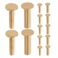 thumbnail image 1 of Miangastore Rivets Copper Golden for Knife Handle Attachment and DIY Projects 7Pairs, 1 of 8