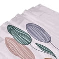 thumbnail image 4 of YFYANG Waterproof Bathroom Shower Curtain, Tulip Line Art Shower Curtain Set with Hooks, Home Bathroom Tub Decor - 72 "x72", Plastic Hooks, 4 of 6