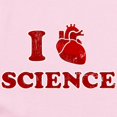 thumbnail image 2 of CafePress - I Love Science Infant Bodysuit - Baby Light Bodysuit, Size Newborn - 24 Months, 2 of 4