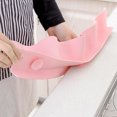 thumbnail image 4 of Deflector de lavabo impermeable para una zona de fregadero libre de manchas, protección contra salpicaduras de cocina, 4 of 8