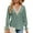 2# GREEN, variant on SHIBEVER Long Sleeve Tops for Women Plus Size V Neck Puff Long Sleeves Tops Casual Cute Lace Loose Lady Tops Size XXL