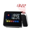 thumbnail image 2 of Reloj despertador de proyección, reloj despertador de proyección 180, reloj calendario perpetuo, reloj proyector digital, integración perfecta, 2 of 8