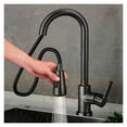 360° Rotating Splash Proof Sink Taps, 2Mode Handle Pull Cold Stainless