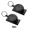 thumbnail image 2 of Key Chain Retractable Pull High Resilience Theft Zinc Alloy Outdoor Activities Key Chain Outdoor Activities Keyring Backpack Handbag Fishing Cycling, 2 of 8