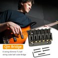 thumbnail image 2 of Puente De Guitarra Puente de guitarra de 6 cuerdas de 65mm accesorios para guitarra eléctrica sistema de puente para ST TL Sywqhk Para Estrenar, 2 of 8