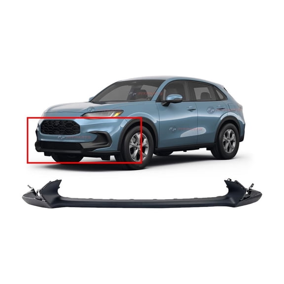 DCP Front Bumper Cover for Honda HR-V 2023-2024 Textured 711053W0A00