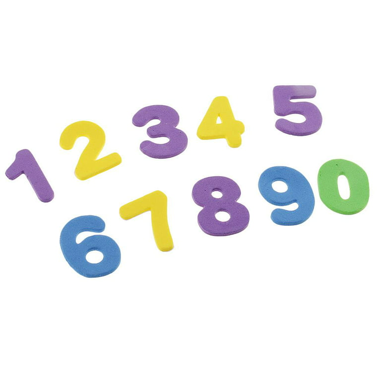 6x150 Pieces 0-9 Arabic Numbers Self Adhesive Foam Stickers For Kids Crafts