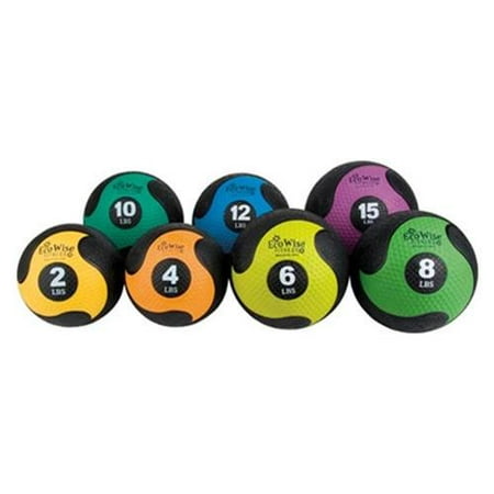 AGM Group 85741 EcoWise Deluxe Medicine Ball - Sunflower