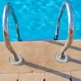 thumbnail image 4 of BESTYASH 4 Pcs Tapis d'Échelle de Piscine en Acier Inoxydable pour Sécurité de Piscine Creusée, 4 of 8
