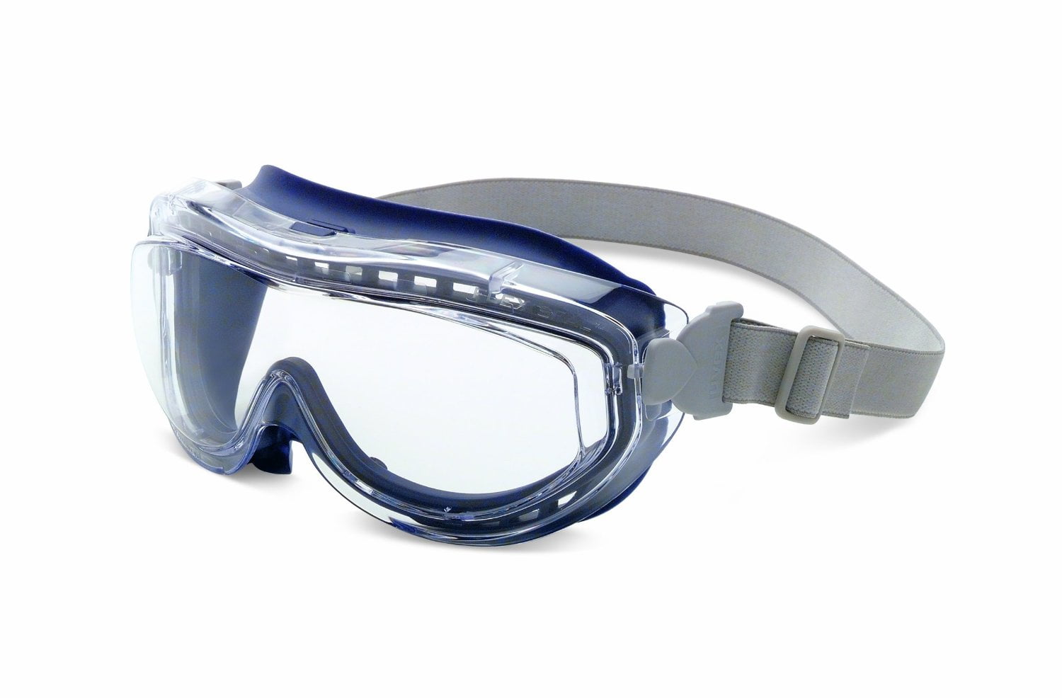 Uvex Flex Seal Indirect Vent Over The Glasses Goggles With Navy Blue