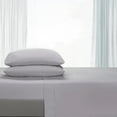 thumbnail image 3 of Comfy Bamboo World 9900 Series 100gsm Embroidered Bedsheets Sheet Set, Queen Size, Grey, 3 of 5