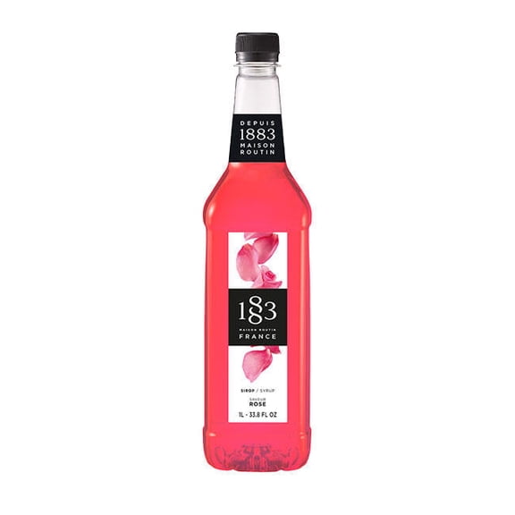 1883 Rose Syrup PET cs 6/1 ltr