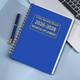 thumbnail image 4 of FeiFu 3Years Monthly Planner Calendar 3Years,Planner With Two-Side Pocket, Monthly Tabs, Sturdy Binding Simplified Monthly Calendar Planner multicolor, 4 of 5