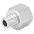 thumbnail image 3 of 2PCS BSP Pipe Fitting Connector Stainless Steel Female Thread - Male Thread ConnectorFemale Thread 1/2in - Male Thread 1/4in, 3 of 10