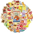 thumbnail image 2 of 35pcs-50pcs Kawaii Stickers Cute Food Stationery Stickers Cartoon DIY Stickers for Phone Luggage Laptop, 2 of 9