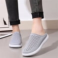 thumbnail image 5 of YOUYEDIAN Orthopedic Shoes for Women 2026 Wide Non Slip Slip on Mesh Sneakers Spring Work Comfy Closed Toe Arch Support Shoes (Gray), 5 of 5