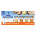 thumbnail image 3 of Gerber 2nd Foods Breakfast & Dinner Puree Classics Baby Food, Variety Pack, 4 oz Tub (16 Pack), 3 of 8