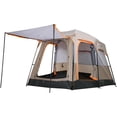 thumbnail image 2 of Tienda de casa campaña Familiar Centurfit Grande 317 X 200 X 180 CM 6 Personas beige, 2 of 7