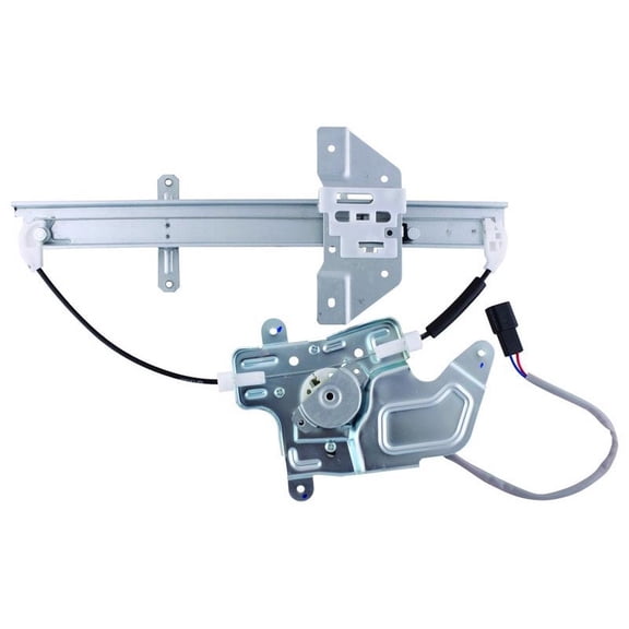 OEG Parts New Window Regulator W/ Motor Rear Drivers Side Left RLH Replacement For 1999-2004 Oldsmobile Alero & 1999-2005 Pontiac Grand Am, 22683777, 22730703, 741-816