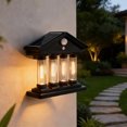 Solar Wall Light, Outdoor Lighting 350LM Brightness, Farmhouse Style ...
