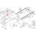 thumbnail image 2 of Hydra Fitness Exchange Seat Back Support Frame 139256 Works W 730 TL Crosstrainer Treadmill, 2 of 2