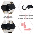thumbnail image 3 of Ink Plants Foldable Car Trash Bin with Lid, Leak-proof Mini Trash Can for Car, Hanging Storage Bag Included, 3 of 6