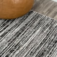 thumbnail image 4 of JONATHAN Y SILK ORCHID 5 x 8 Area Rug, Loom Strie - Black/Gray, SOR200C-5, 4 of 10