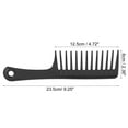 thumbnail image 4 of Wide Tooth Comb for Curly Wet Long Thick Wavy Hair Combs Black for Women Men, 4 of 7