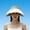 Beige, variant on Women's Woven Open Top Visor Hat Wide Brim Sun Cap with Embossed Graphic and Bowknot for Beach Resort and Lounging White Free Size