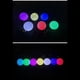 thumbnail image 5 of 4 bolas LED giratorias POI, con colores del arco iris y efecto estroboscópico, juego de juguetes POI giratorios suaves, para principiantes y profesionales, niños y adultos, 5 of 5