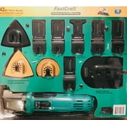 Fast-Craft 42 Piece Oscillating Multi-Tool Set with Fast Blade Change