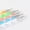 Multicolor, variant on 5PCS Dotting Pens 3PCS Nail Painting Brushes Stainless Steel Alloy Nylon for Acrylic Nail Art Design
