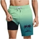 thumbnail image 1 of Pantalones Cortos Casuales para Hombre Imprimir con Bolsillos Pantalones de Playa de Cintura Elástica, Pantalones Cortos de Cintura Elástica para Hombre, 1 of 5