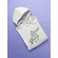 thumbnail image 3 of Kneeling Pegasus Hoodie Women -Image by Shutterstock, Female x-Large, 3 of 4
