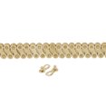 thumbnail image 3 of Mountain Bike Chain, Sturdy Hollow Structure High System Compatibility 9 Speed Bike Chain, Durable for Home Gifts Gold, 3 of 8
