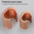thumbnail image 5 of C Type Clip Buckle Aluminum Cable Clamp C Type Branch Connection Copper Wire Connector Copper Copper Wire Clip Copper C-shaped Clamp Terminal Clamp Wire Connector CCT-16, 5 of 8