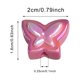 thumbnail image 2 of Ipotkitt Colores Cuentas Acrílicas De Mariposa Cuentas Ab Encantadoras Cuentas Transparentes De Mariposa Para Hacer Joyas Pulseras Trenzas, 2 of 3