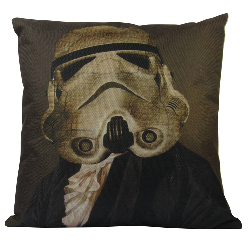 Star Wars Trooper Pillow Cover Movie Throw Pillow Star Gifts Fun Gifts Kids Room