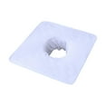 thumbnail image 3 of Toalla de mesa de con microfibra de orificio de cara, cómodo, resistente, toalla de , toalla facial reutilizable para salones spa belleza, 3 of 8