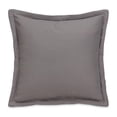 thumbnail image 3 of MICHAEL AMINI Mamba 20x20" Square Chenille Accent Pillow in Gray Set of 2, 3 of 6