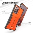 thumbnail image 5 of ExoGuard For Samsung Galaxy Note 20 Ultra 5G Case, Full-Body Phone Case with Kickstand (Orange), 5 of 7