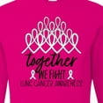 thumbnail image 4 of Inktastic Together, We Fight Lung Cancer Awareness Long Sleeve T-Shirt, 4 of 5
