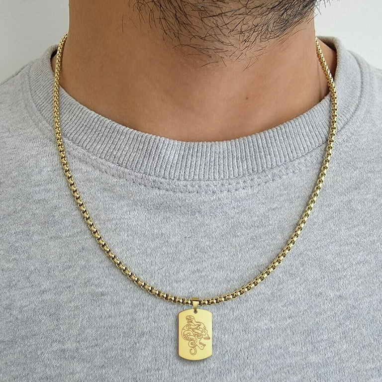 Memento mori shop gold pendant