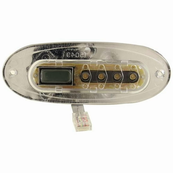 Balboa G8224 VL240 4-Button Spa Side Control Panel, Clear - No Overlay