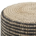 thumbnail image 7 of Simpli Home Larissa Boho Round Braided Pouf in Natural Jute, 7 of 7