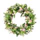 thumbnail image 2 of de flores artificiales de 45cm hecha , de flores de simulación de margaritas rosas para delantera para hogar, decor BLESIY Guirnalda de puerta floral, 2 of 8