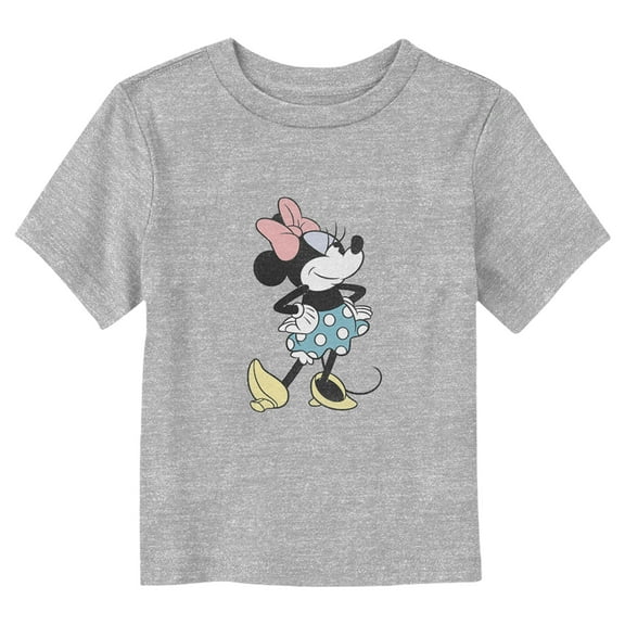 Toddler's Mickey & Friends Confident Minnie Graphic Tee Athletic Heather 2T